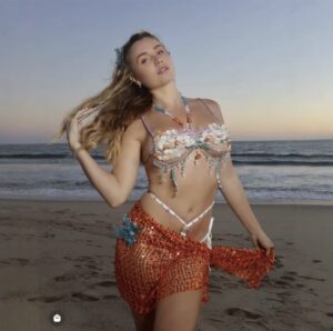 victor collection renkli boncuklu bikini üstü